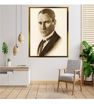 ÇERÇEVELİ ATATÜRK TABLO S780