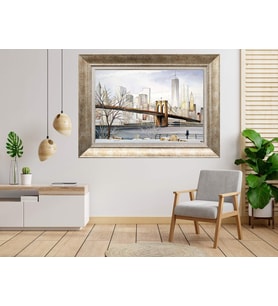 Gümüş Çerçeveli dekoratif Tablo as865