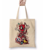Deadpool Bez Çanta Uzun Saplı