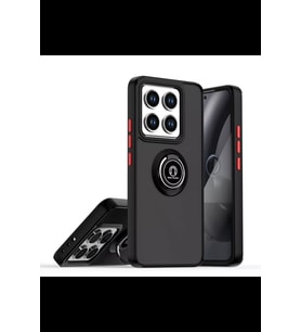 Pilelistore   Xiaomi Mi 15 Kılıf Montreal Yüzüklü Silikon Kapak - Siyah