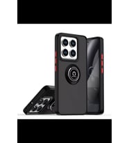 Pilelistore   Xiaomi Mi 15 Kılıf Montreal Yüzüklü Silikon Kapak - Siyah