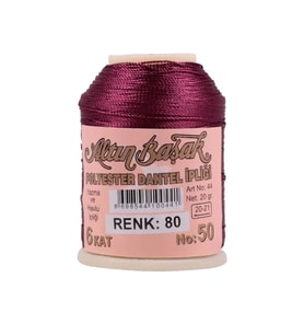 Northcity Altınbaşak Oya ve Dantel İpi 20 gr - Royaleks - No: 080