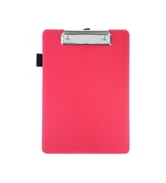 Sekreterlik,A5 Küçük Boy,Kapaksız,A5 Clipboard Vegan Suni Deri,17,5x24,5 cm.,Fuşya/Pembe (Fuşya-Pembe)
