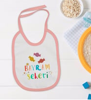BK Kids Pembe Bebek Mama Önlüğü - Model 49