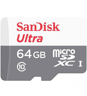 SANDISK SANDISK 64GB ULTRA SDSQUNR-064G-GN3MN MICRO-SD HAFIZA KARTI