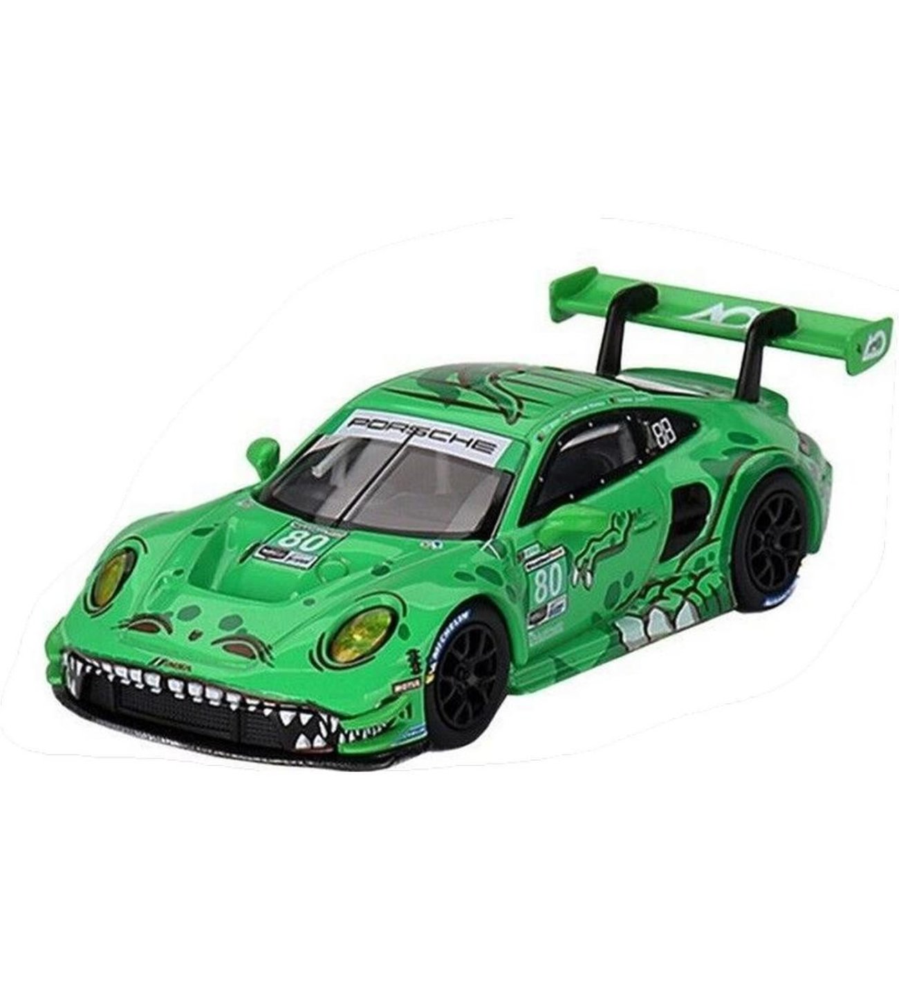 Nessiworld Mini GT 1/64 Porsche 911 GT3 R #80 GTD AO Racing 2023
