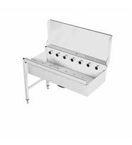 Electrolux Professional Derin Hazneli Ve Sırtlı Kısa Silindirli Konveyör, 1200 Mm HSSRDB12SB