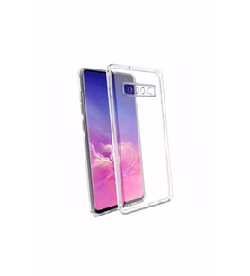 Samsung S10 E Şeffaf Tıpalı Kamera Korumalı Lüx Silikon Kılıf