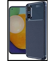 A60 Kılıf Auto Focus Karbon Kapak - Lacivert