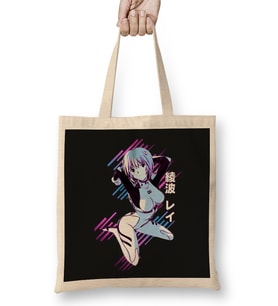 Rei Ayanami 01 Bez Çanta Uzun Saplı