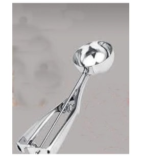 Mien Çelik Gri Dondurma Kaşığı 22 cm