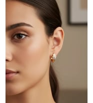 Xuping Gold Taşlı Mini Küpe - 25-xpkp179