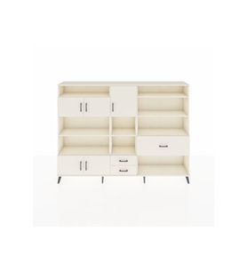 Arges Dolap 13 Raflı 3 Çekmeceli 5 Kapaklı 220x30x163 Aytaşı-Aytaşı