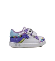 Trend Adımlar Lila Cute Monster Işıklı İlk Adım Bebe Sneaker