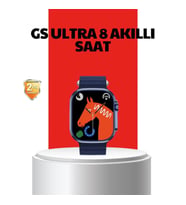 Mey İthalat® Akıllı Saat 360 mAh Çoklu Spor Modlu Lacivert Siyah Kordon
