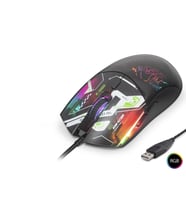 Mouse 7200 Dpi Rgb Geometrik Desenli - Siyah G306B
