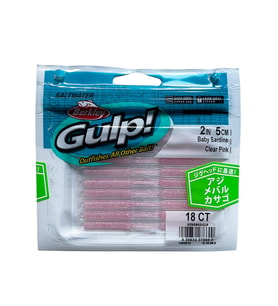 Berkley Gulp SW Baby Sardine 5cm 18 Adet LRF Yemi Clear Pink