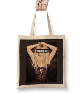 Free Britney Freebritney Bez Çanta Uzun Saplı