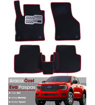 FORD RANGER (2022-2024) Uyumlu EVA Paspas Tam Set–Araca Özel,Su Geçirmez,Kolay Montaj