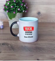 Hukuk Okuduğumu Söylemiş Miydim Kupa Bardak Sihirli Fotoğraflı Hukukçuya Hediye