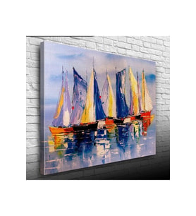 Yelkenli Canvas Tablo (50x70)
