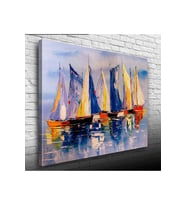 Yelkenli Canvas Tablo (50x70)