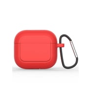 Apple Airpods 3. Nesil Uyumlu Kılıf Zore Airbag 23 Kılıf (Kırmızı)