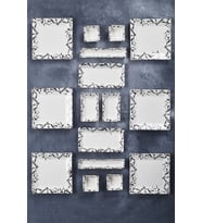16 Parça 6 Kişilik Mermer Kahvaltı Takımı Handmade Kahvaltılık Sunum Seti Servis Tabakları