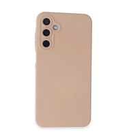 Samsung Galaxy A15 4G Kılıf Nano içi Kadife Silikon - Pudra
