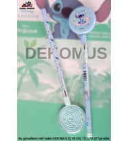 DEKOMUS İLE YENİ SEZON LİSANSLI STITCH "TEK ADET" LABİRENT FİGÜRLÜ GEÇMELİ KURŞUN KALEM (Krem)