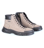 Pierre Cardin 411268 Exclusıve Nubuk %100 Deri Erkek Bot (Kum Beji)