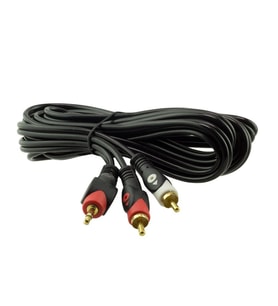2 Rca Erkek + 3.5 Mm Stereo Erkek 1.5 Metre Kablo