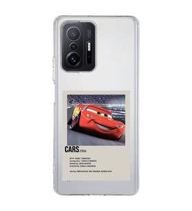 Redmi Mi 11T/Mi 11T Pro Uyumlu Cars Mcqueen Desenli Şeffaf Telefon Kılıfı