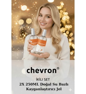 Chevron Lubido Kayganlaştırıcı Jel Doğal Su Bazlı 2'li Set