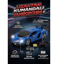 Uzaktan Kumandalı Şarjlı Araba 24 cm Işıklı Ferrari & Lamborghini Model Full Fonksiyonlu Oyuncak