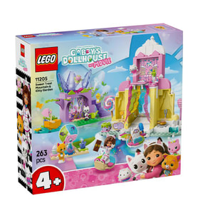 Lego Gabbys Dollhouse Tatlı Şekerleme Dağı ve Kedi Bahçesi 263 Parça 11205