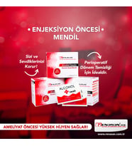 Alkollü Swab Mendil 100'lü 5 Kutu