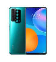 Huawei P Smart 2021 Golden Turtle Seramik Kamera Lens Koruyucu (Siyah)