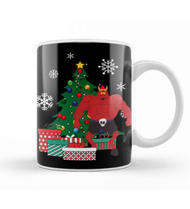 Lucifer Around The Christmas Tree South Park Kupa Bardak Porselen