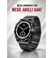 Akıllı Saat Yeni Nesil Bluetooth Bağlantılı Uyku ve Sağlık Takibi NFC ve GPS