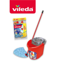 Vileda Süper Mocio Temizlik Seti + 2 li Paspas Yedek