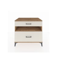 Kronos Şifonyer Tek Raflı 2 Çekmeceli 88x59x80 Çam-Aytaşı