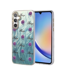 Samsung Galaxy A34 5g Kılıf Blade Aynalı Desenli Kapak - Desen 9