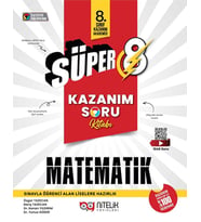 Nitelik Yayınları 8. Sınıf Matematik Süper Kazanım Soru Bankası