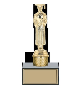 ODAK KUPA - Figürlü Kupalar - Mezuniyet Erkek Figürlü Kupalar FG-001 B - 20 cm