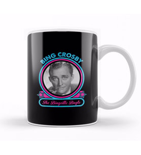 Bing Crosby The Bingville Bugle Kupa Bardak Porselen
