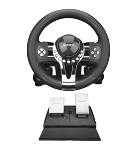 SNOPY V5H PRO XBOX ONE S/PS4/PS3/PC/SWITCH Direksiyon Pedal Vites Titreşimli Metali - GLST7676-666