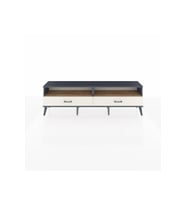 Arges TV Ünitesi 2 Raflı 2 Çekmeceli  176x30x51 Antrasit-Çam/Aytaşı