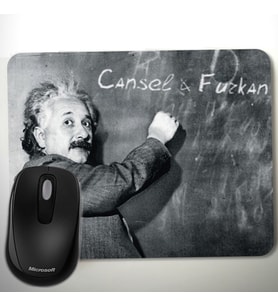 Kişiye Özel Kişiye Özel Albert Einstein Mousepad
