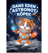 Dans Eden Robot Köpek - Işıklı Müzikli Hareketli Astronot Oyuncak Figür - Sola Sağa Yürüyen
